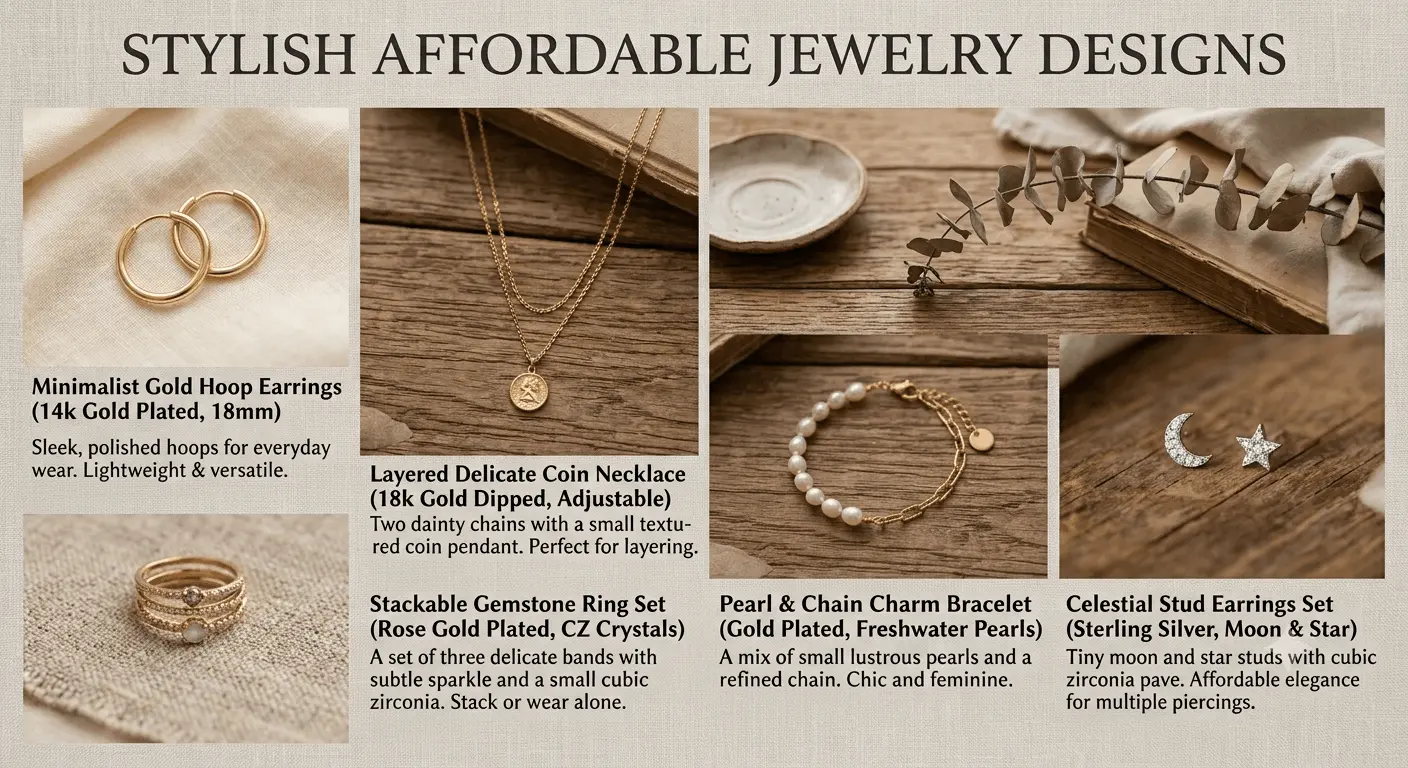 Trendy Affordable Jewelry for Women