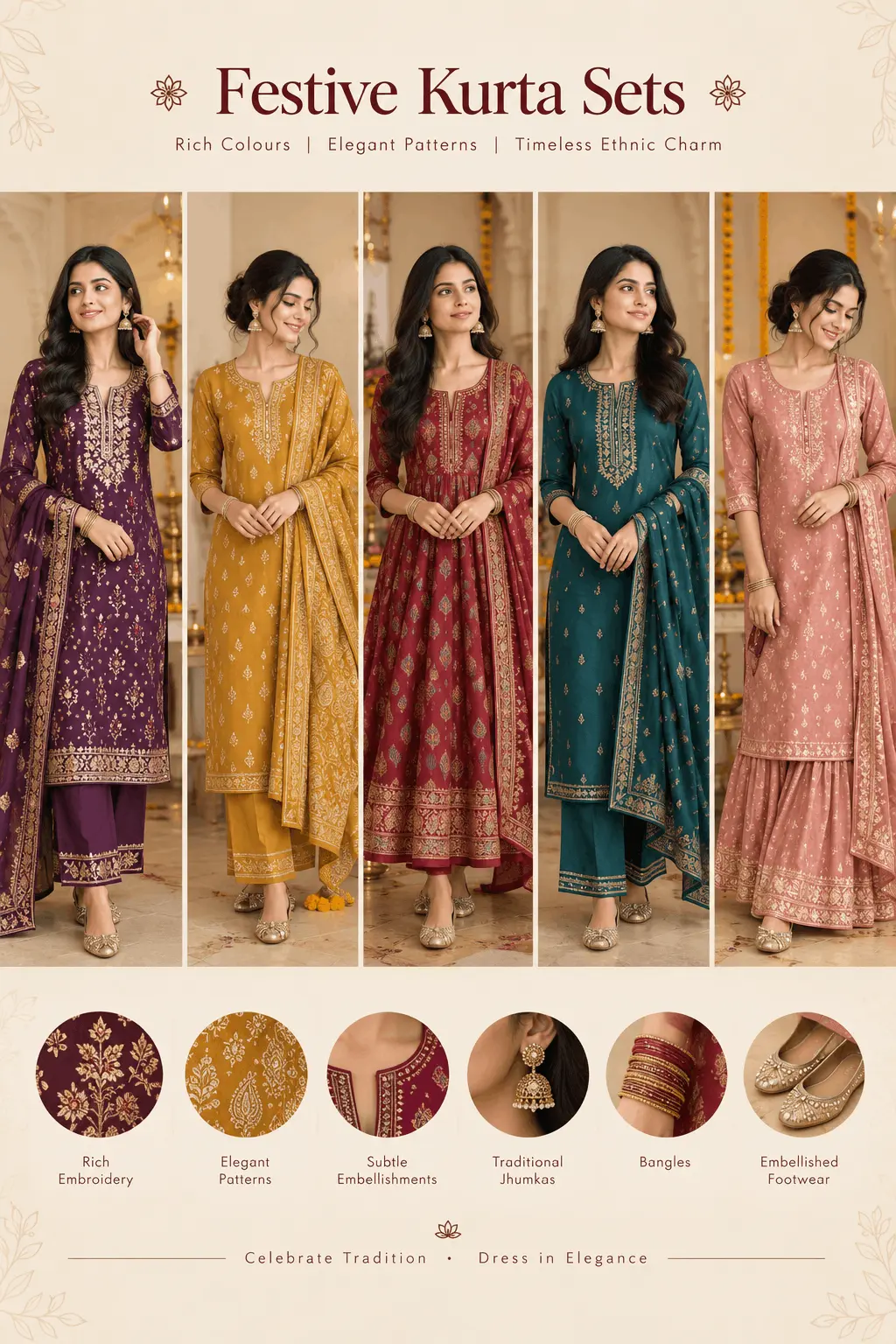 Festive kurta sets