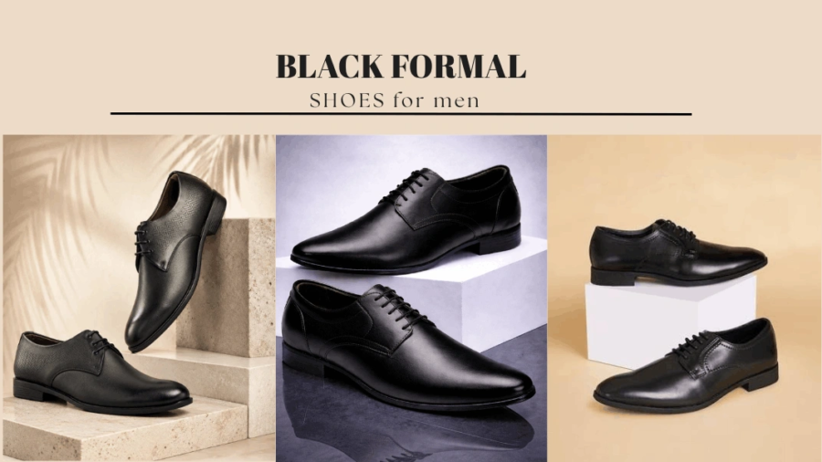 Black formal shoes for men (2)