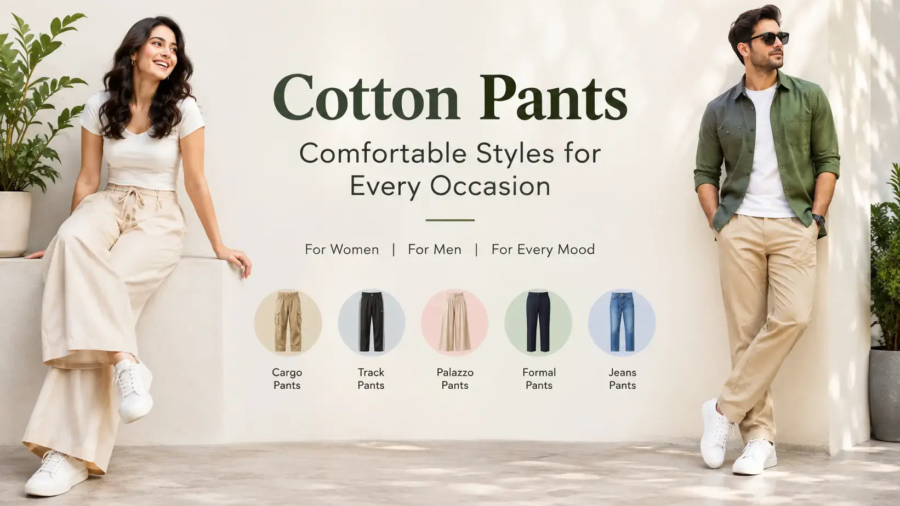 COTTON PANTS FOR DIFFERENT OCCATIONS