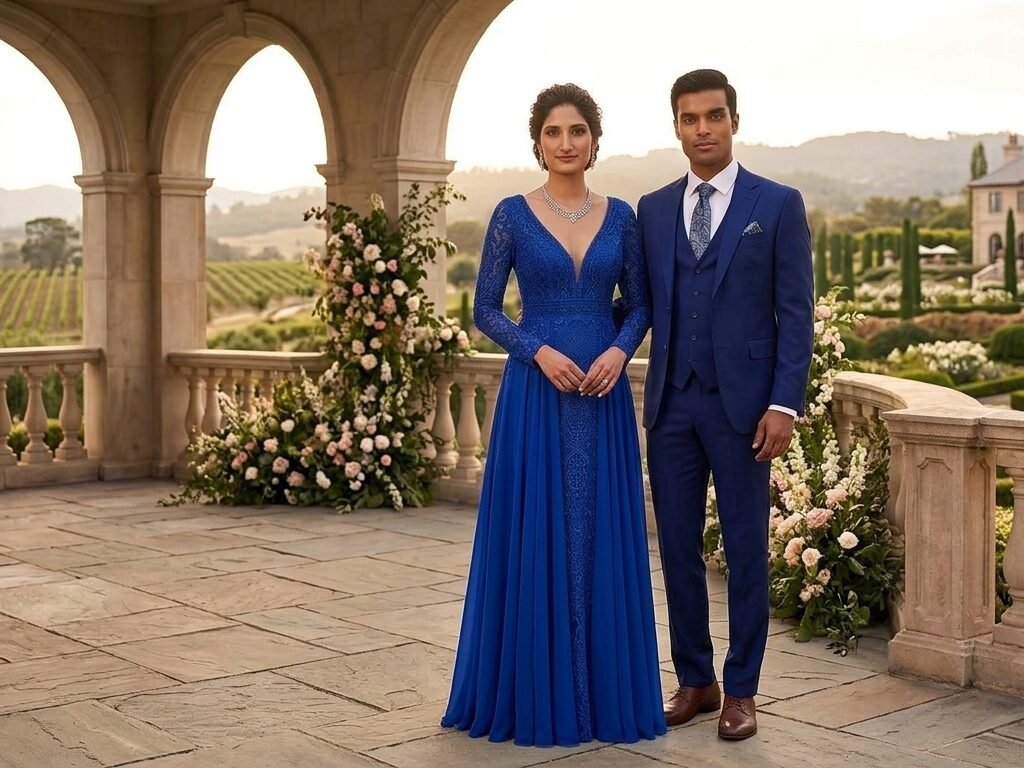 Royal Blue for cool skin tone