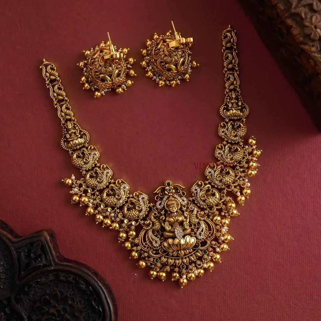 Traditional South Indian temple jewellery