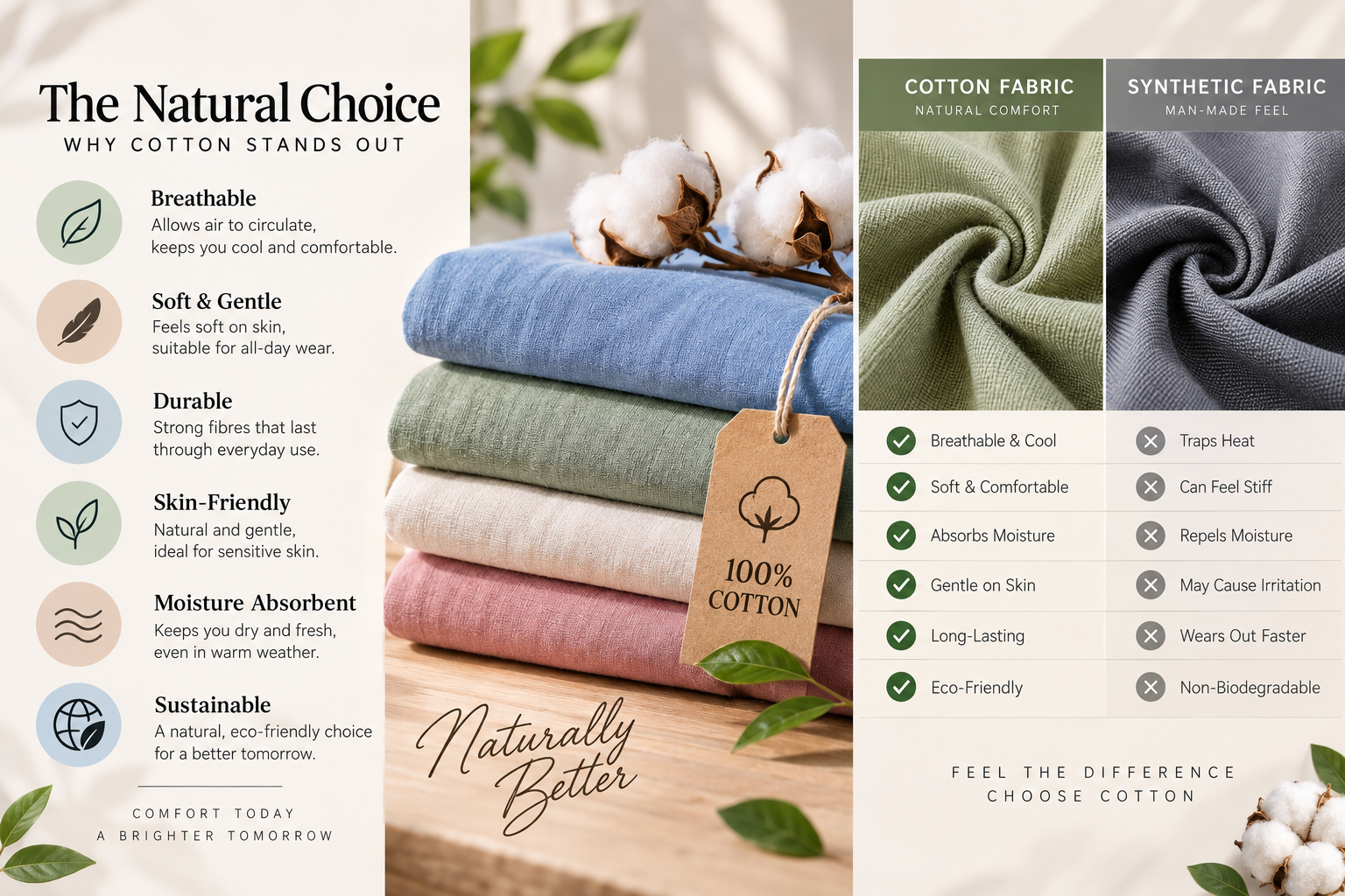 COTTON BENIFITES