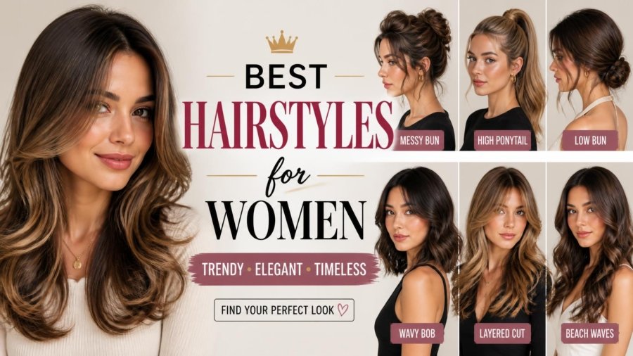 Best Hairstyles for Women: 7 Trendy, Elegant & Timeless Looks