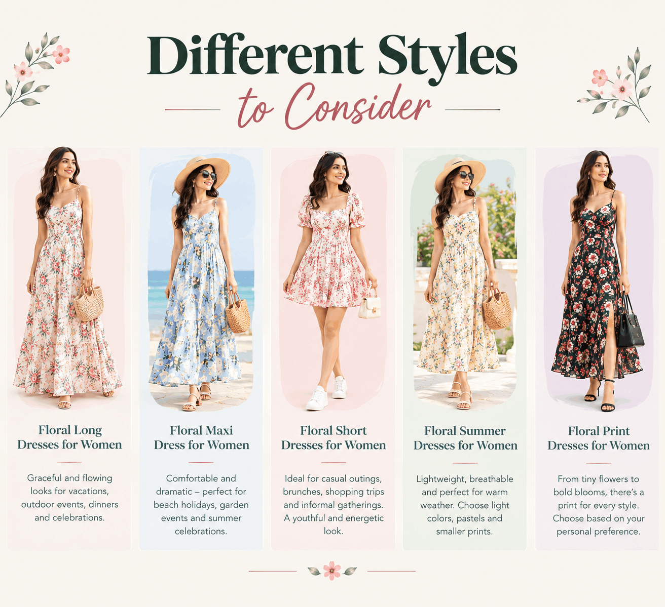 different styles to consider