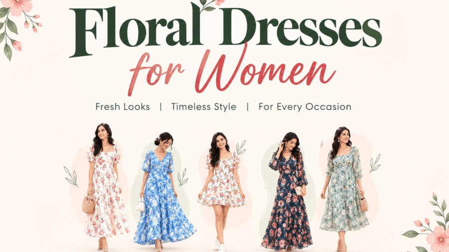floral dresses for women