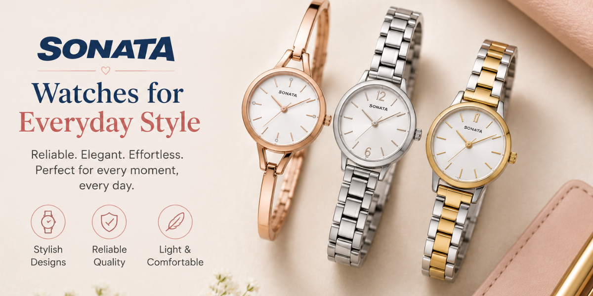 sonata watches for everyday style